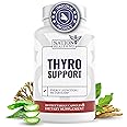 Nation Health MD Thyro Support - Thyroid Supplement with Selenium, Bladderwrack & Zinc - Thyroid Health for Women & Men - Vegan, Non GMO, Gluten Free - 120 Capsules