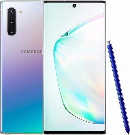 Samsung Galaxy Note 10 (Aura Glow, 8GB RAM, 256GB Storage) with No Cost EMI/Additional Exchange Offers