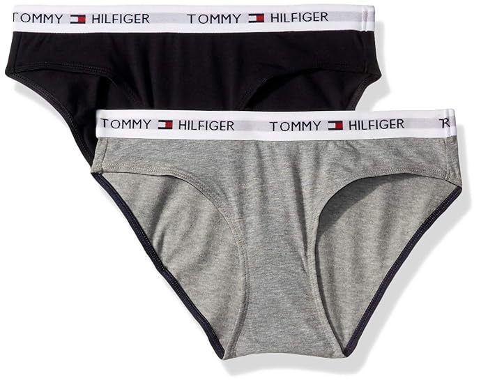 Tommy Hilfiger 汤米希尔费格 女式三角内裤*2条装 M码2.2折$7.03 海淘转运到手约￥56