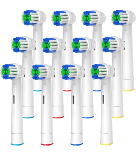 Amazon.com : Toothbrush Heads - 3D White - Compatible with Oral-B