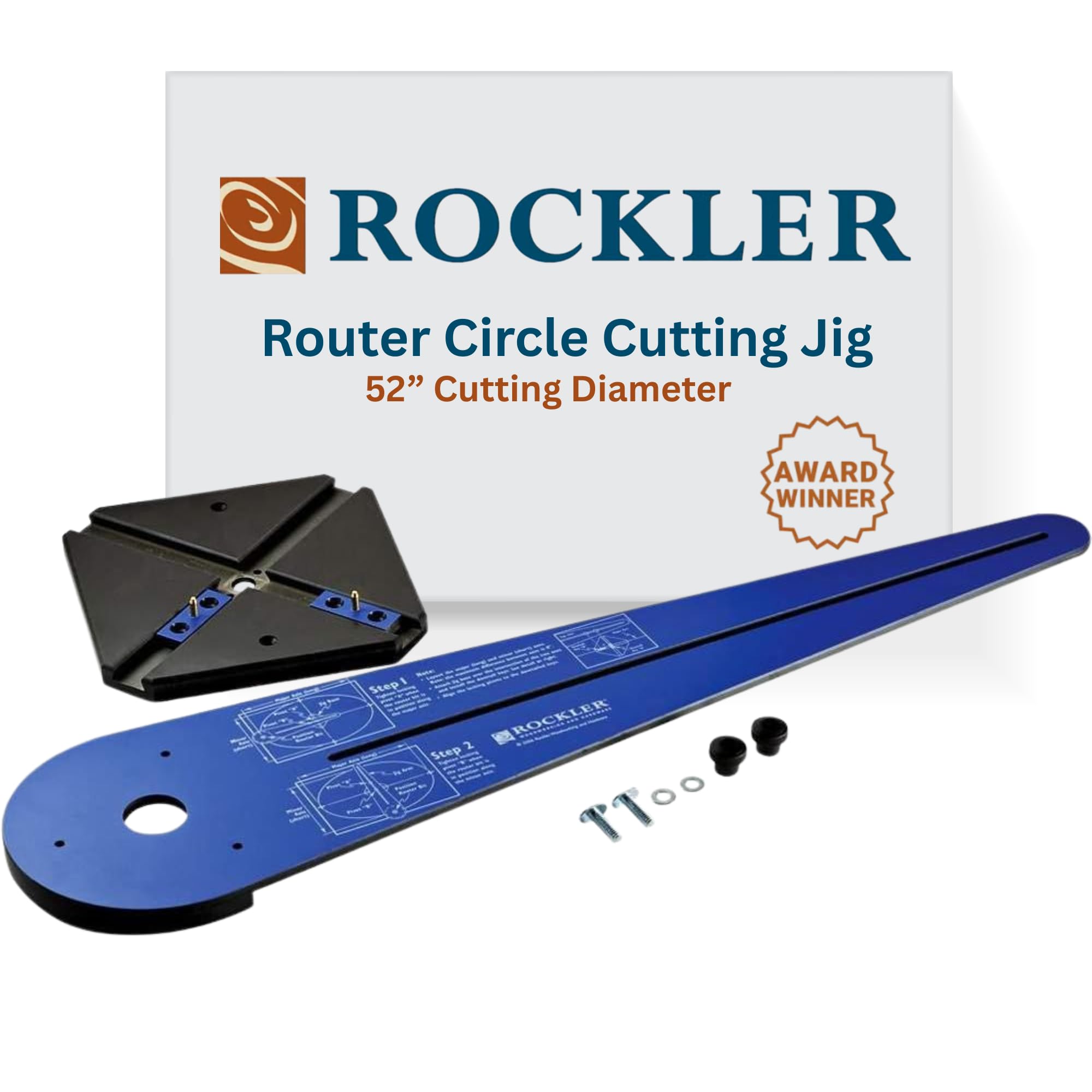 Rockler 814797 Ellipse / Circle Router Jig 9-1/4 - 52"