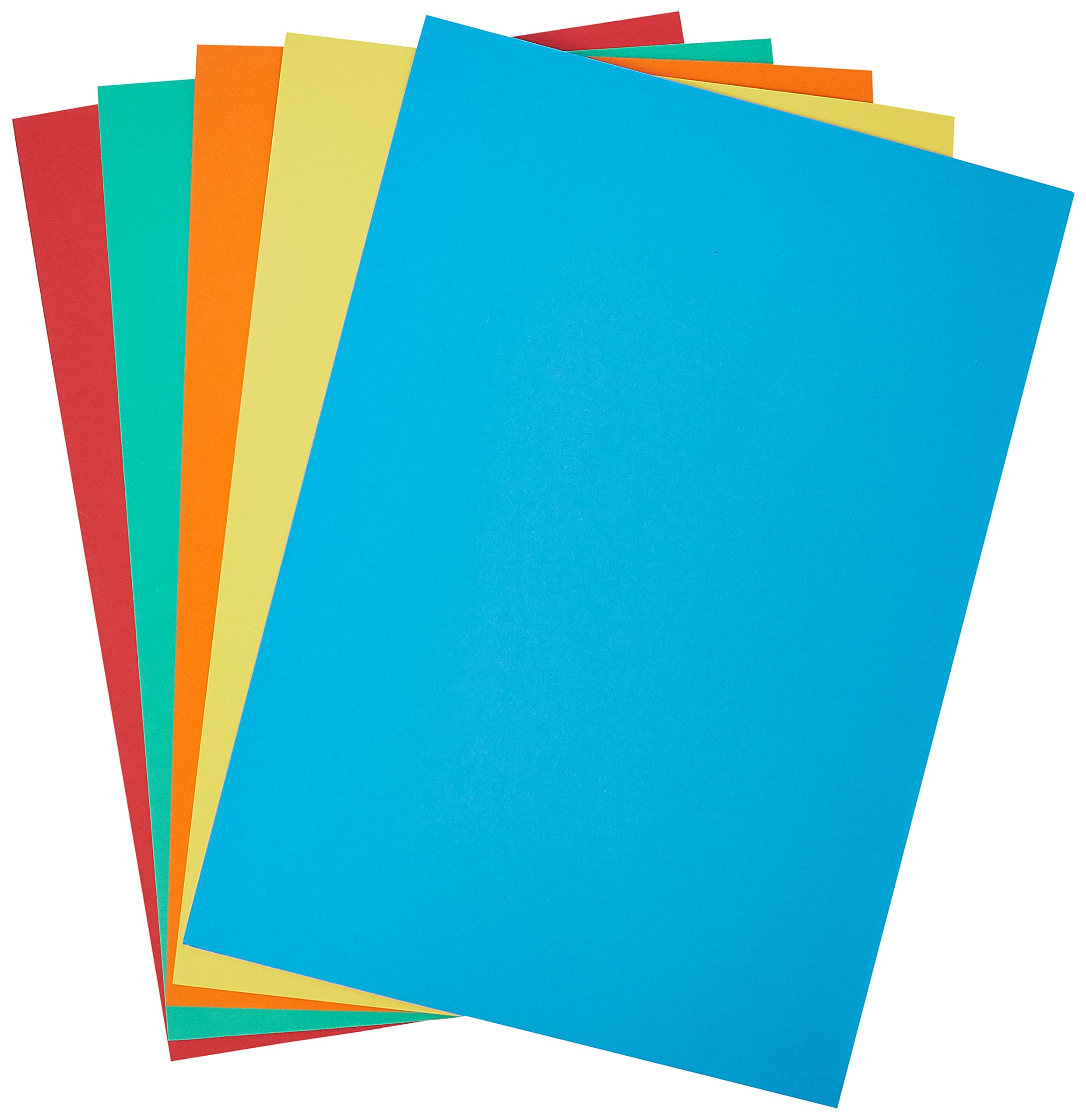 House of Card & Paper A3 220 gsm Card - Assorted Bright Colours (Pack of 50 Sheets)