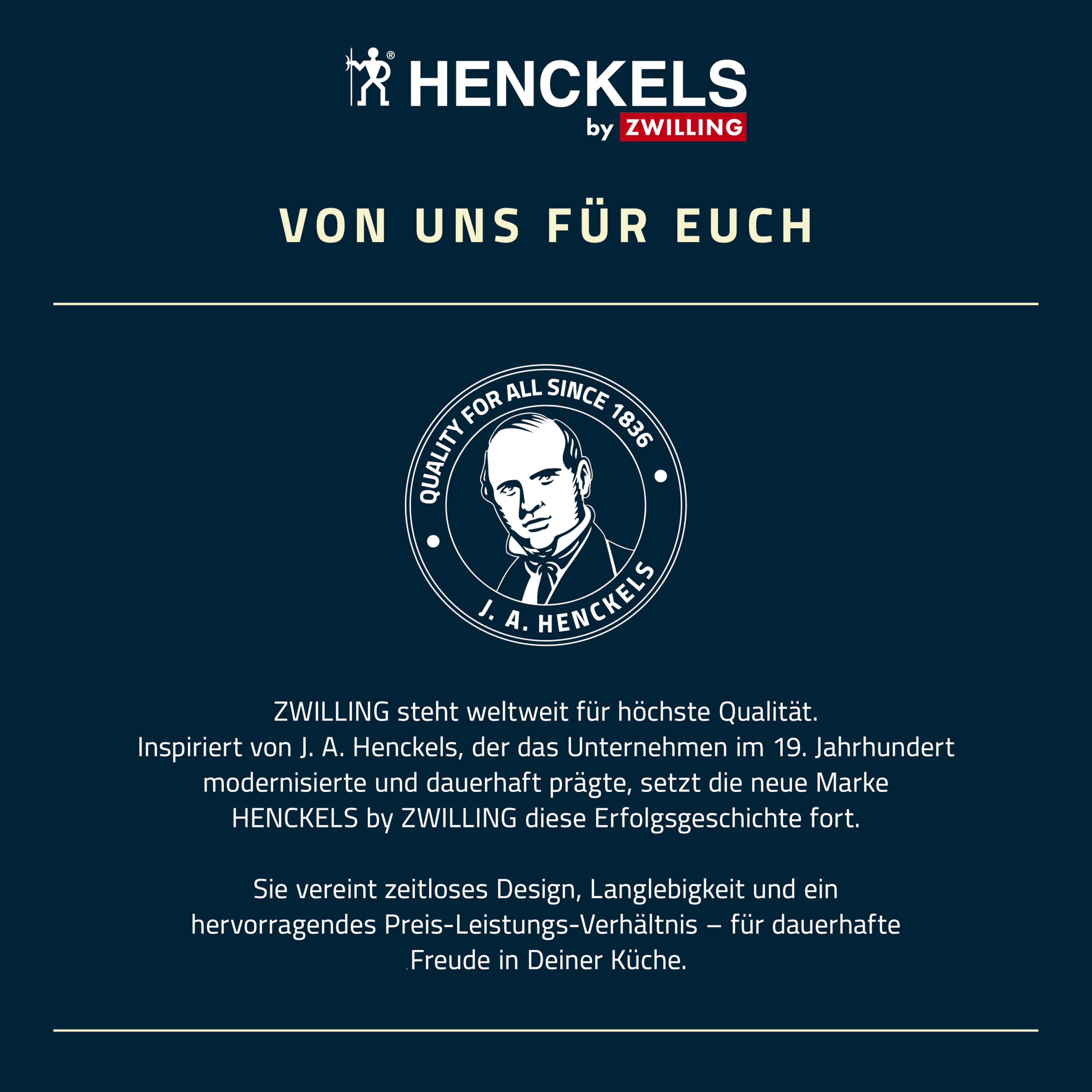 HENCKELS TRIO Küchensieb 24 cm, rostfreier Loch-Edelstahl, Silber 5