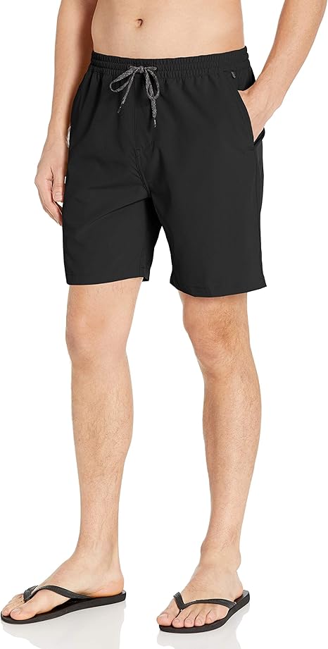 quicksilver elastic waist shorts