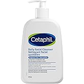 Cetaphil Daily Facial Cleanser Fragrance Free (473ml) - Deep Cleansing Face Wash, Ideal for Normal to Combination to Oily Ski