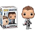POP! Avengers Hawkeye In Team Suit Pop Bobblehead Figure (4 Inch, Multicolor)
