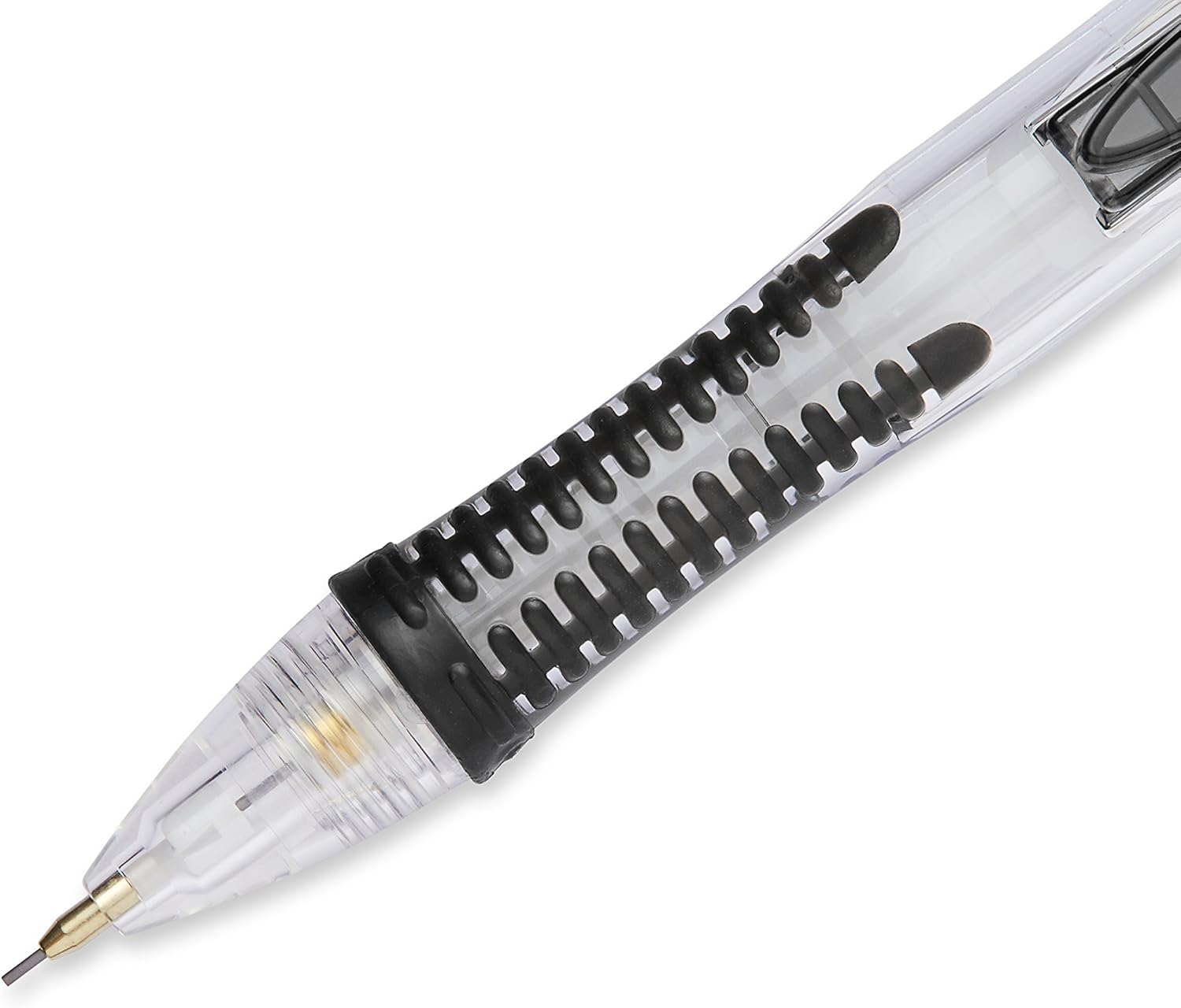 Paper Mate Clearpoint Mechanical Pencils, 0.5mm, HB #2, Black Barrels, Box of 12 : Office Products