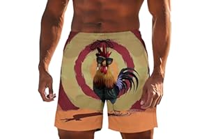 Men's Swim Trunks Funny Stop Looking at My Cock Beach Board Shorts Print Quick Dry Sports Summer Shorts with Pockets