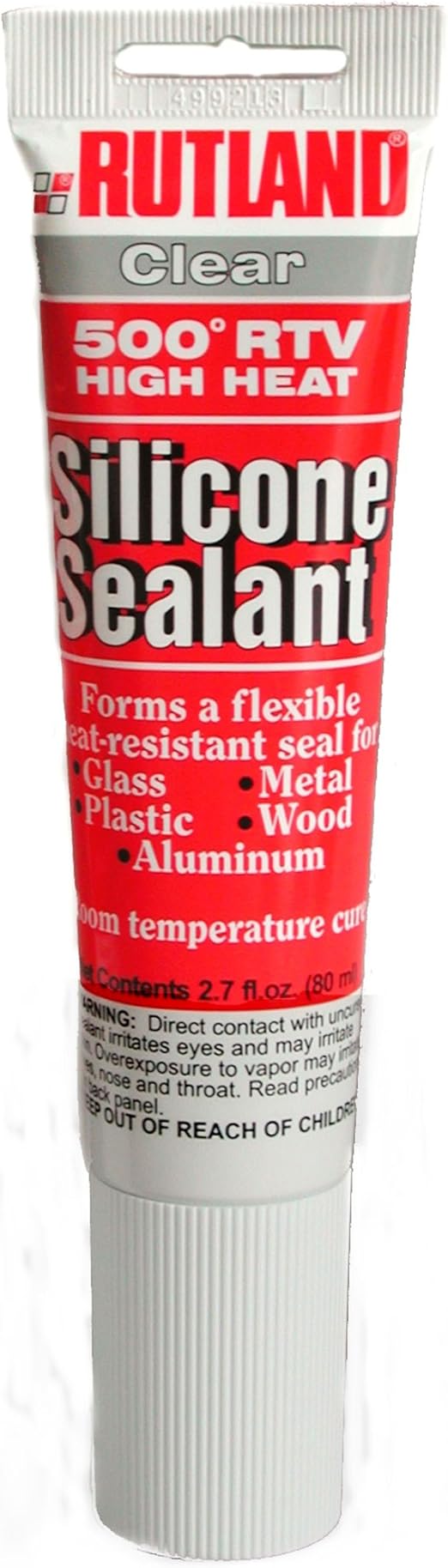 Rutland 500Degree RTV High Heat Silicone Seal, 2.7Ounce