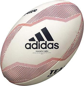 Amazon Adidas アディダス ラグビーボール 一般 大学 高校 中学校用 5号球 オールブラックス レプリカ ホワイト Ar533ab Adidas アディダス ボール