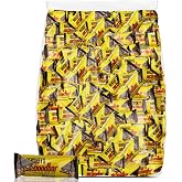 Mr. Good bar Fun Size Milk Chocolate with Peanuts Candy Bars &ndash; Individually Wrapped Snack Size, Bulk 1 Pound Bag for Parties, Movie Nights, Candy Bowls