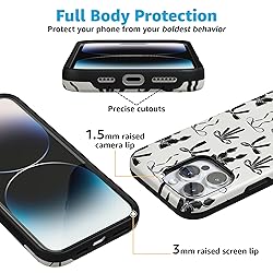 Casely iPhone 16 Pro Max Case | Goth Girlie | Black