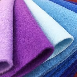 28pcs Thick 1.4mm Soft Felt Fabric Sheet Assorted