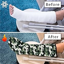 LedBack Cast Cover for Foot and Leg Cast Cover Sock