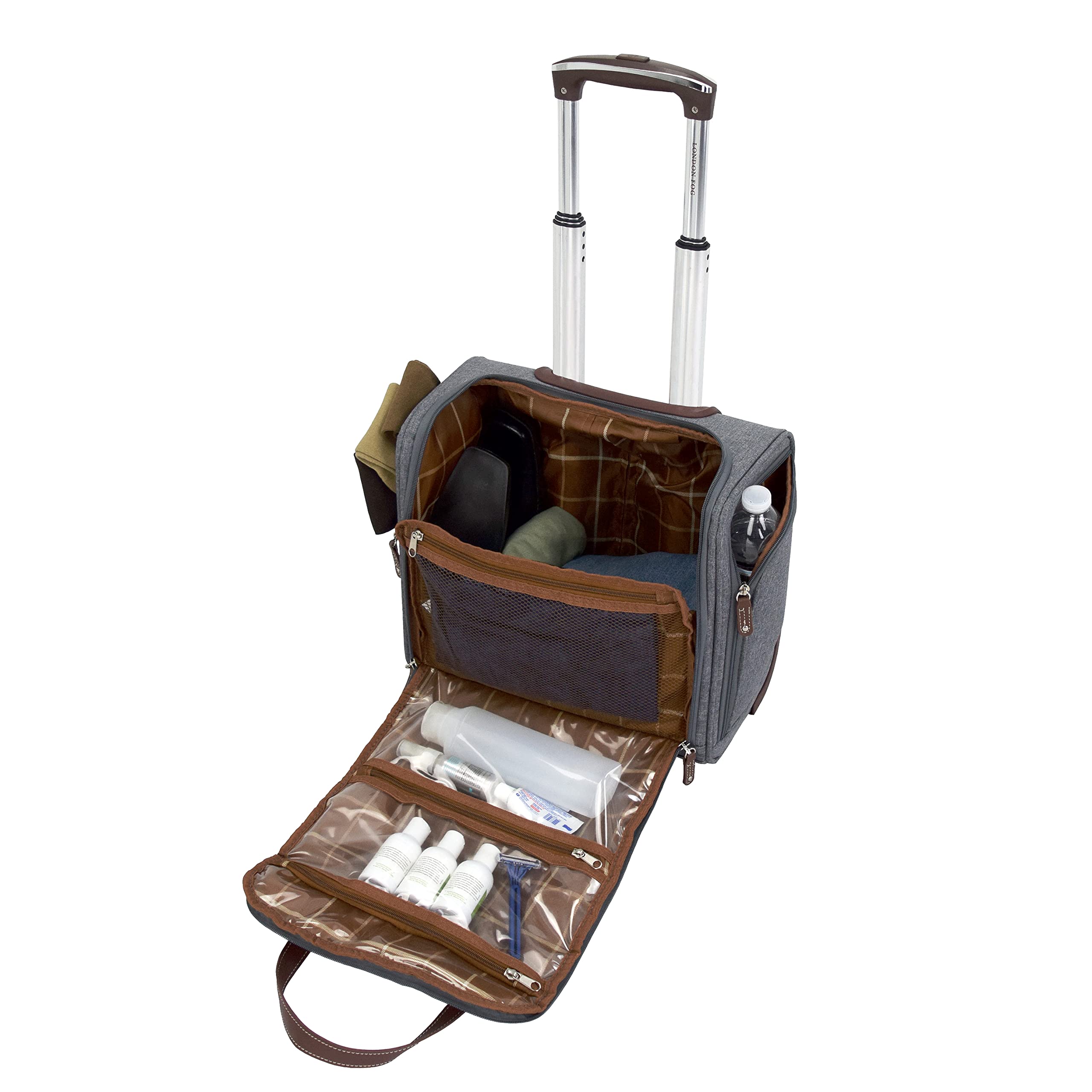 LONDON FOG Westminster Seat Bag Grey, 15