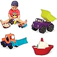 B. toys- 3 Mini Toy Cars - Water & Sand Vehicles Beach Playset for Kids 18 Months+
