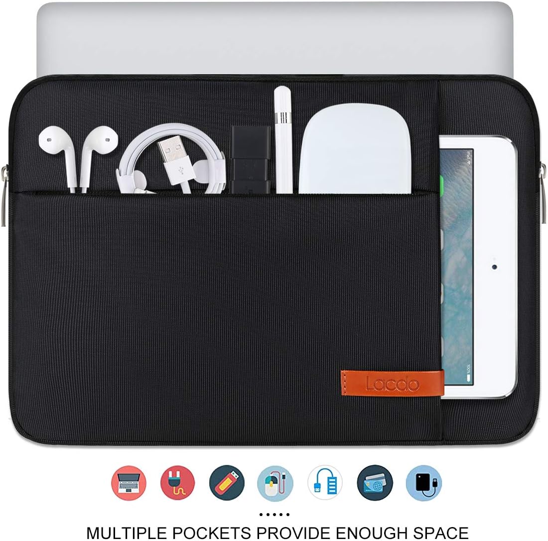 Lacdo Laptop Sleeve Case for 13 inch New MacBook Air M5 A3449 2026/M4 A3240 2025/M3 A3113/M2 A2681/M1 A2337 - Image 5