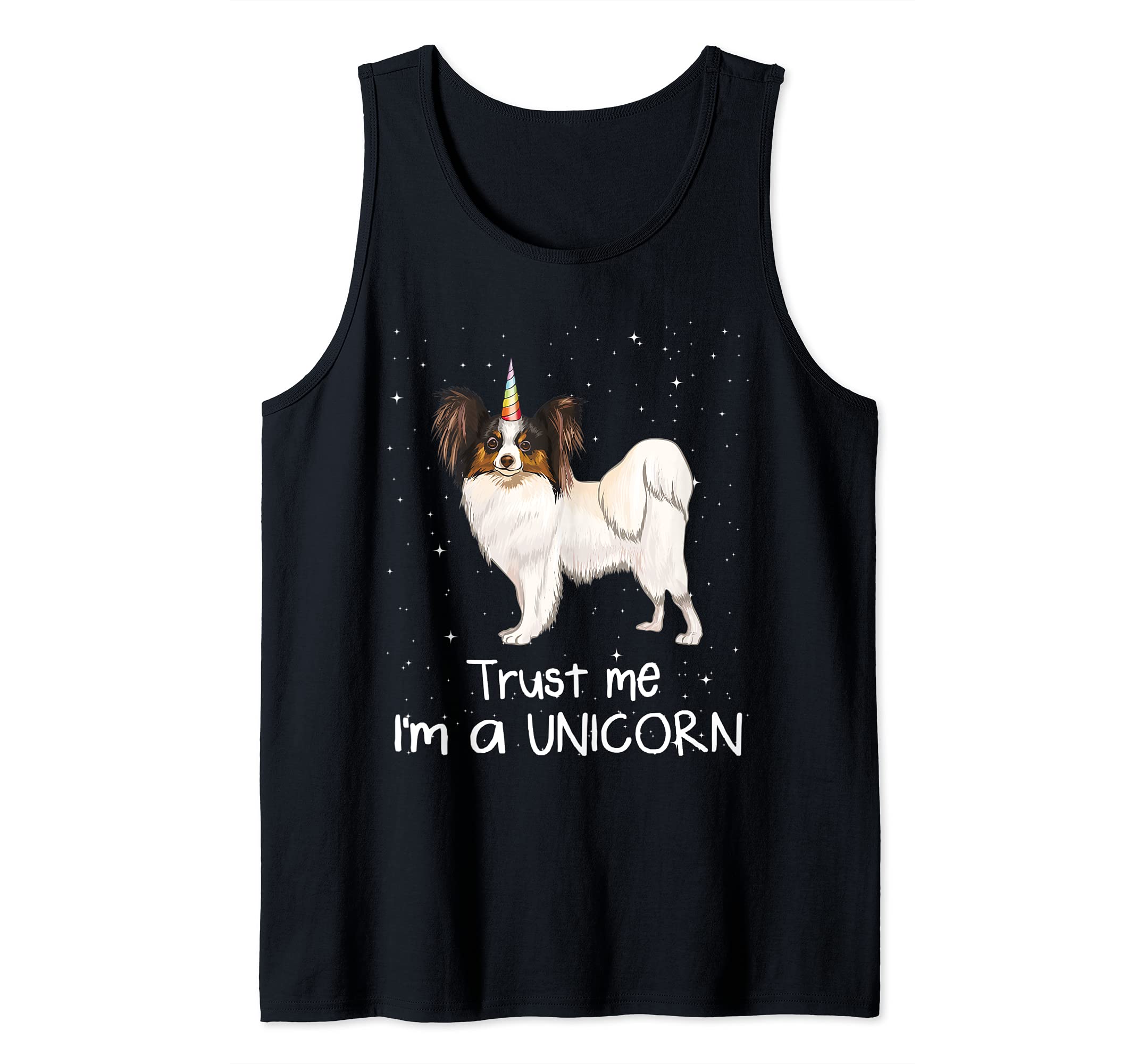 Funny Soft Coated Wheaten Terrier Trust Me I'm A Unicorn Dog Tank Top