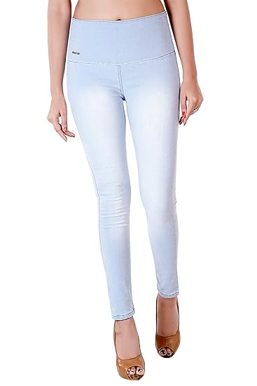 light blue jeggings womens