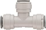 John Guest 1/2" Tube OD Equal Tee Push-Fit NSF Potable Water Fitting view 2