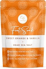 CalmGenix Foot Soak Sweet Orange Vanilla Tea Tree Oil Dead Sea Salt 4 Hard Skin view 8