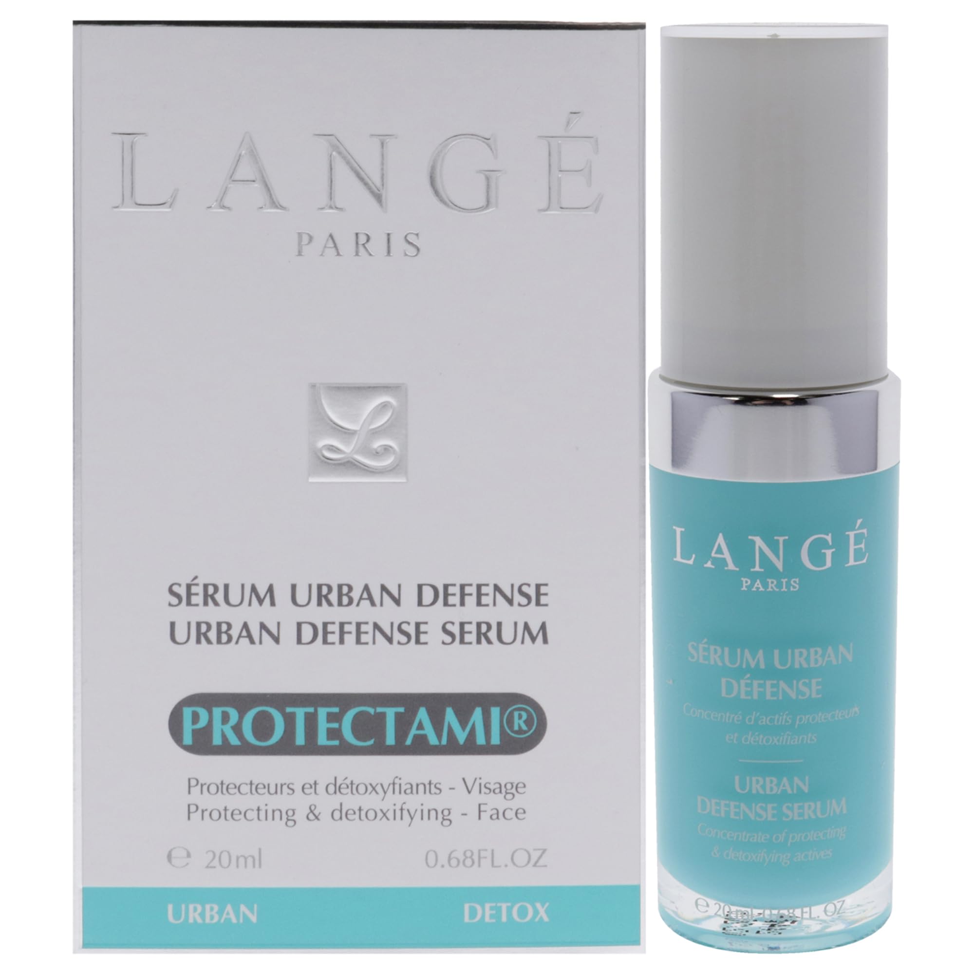 LANGE Urban Defense Face Serum - Effectively Protects Skin Against Environmental Aggressors - Softens, Moisturizes And Repairs - Increases Skin Resistance - Suitable For All Skin Types - 20 ML