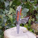 Amtech 2-in-1 Craft Knife and Folding Utility Knife Stainless Steel view 6