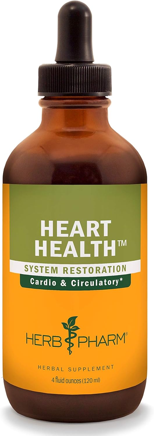 Herb Pharm Heart Health Liquid Herbal Formula with Hawthorn for Cardiovascular System Support - 4 Ounce: Health & Personal Care