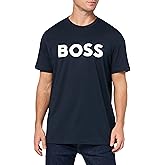BOSS Mens Modern Bold Logo Stretch Jersey T-shirtT-Shirt