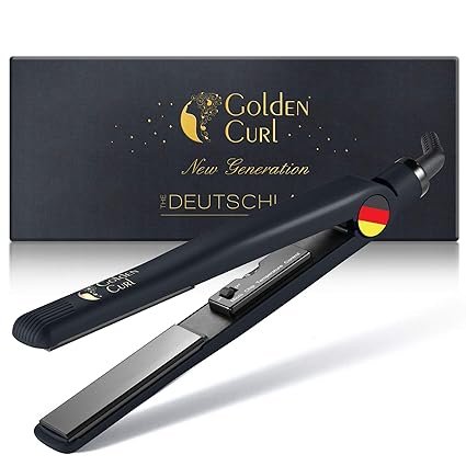 Glätteisen Locken und Glätten Haarglätter - 5 Jahre Herstellergarantie Profi Hair Straightener Haar Glätter Ionen Glaetteisen