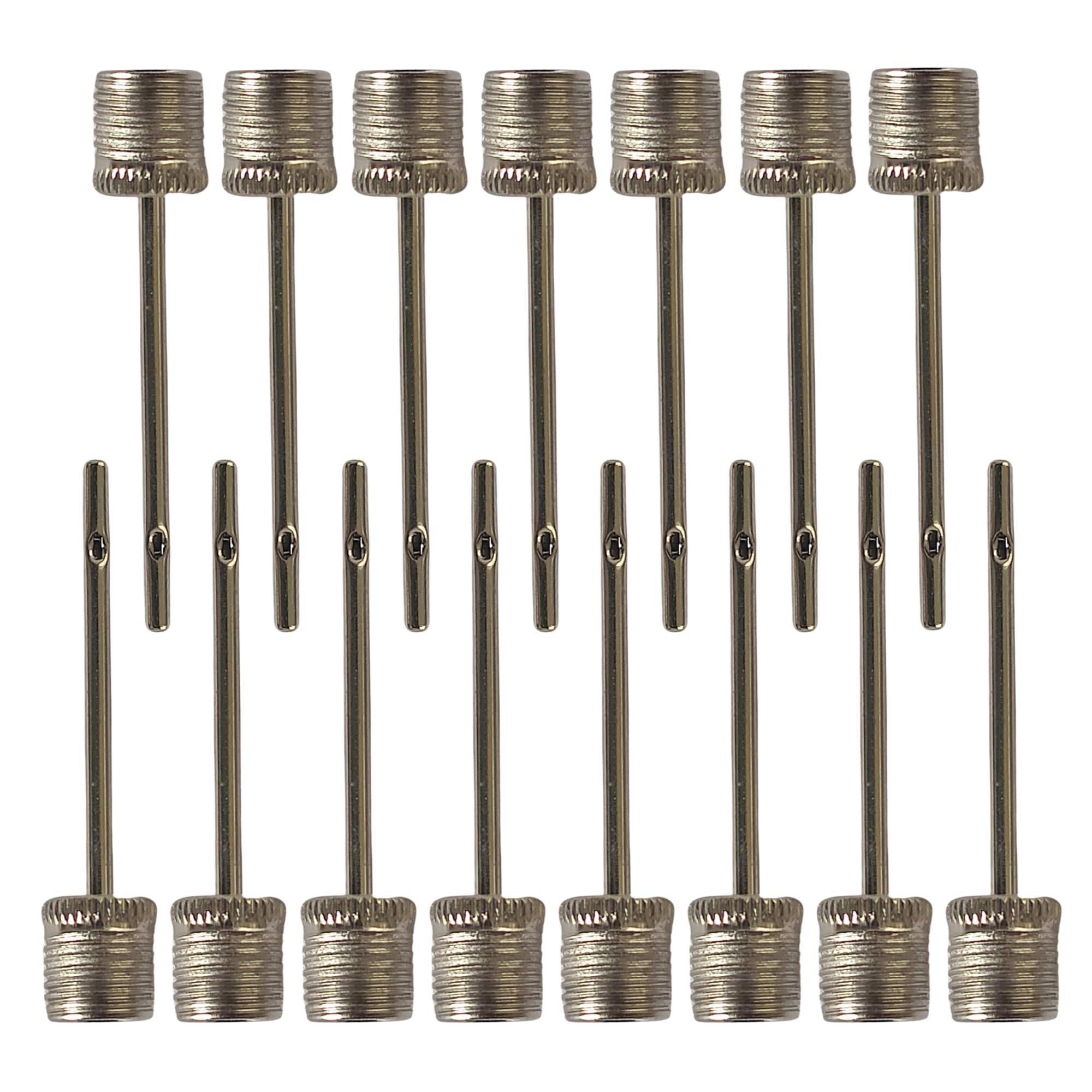 xtralotz Pump Needle for Inflating Sports Balls Valve Adapter Nozzle Needles for Blowing Up Basketball Football Handball Polo Rugby Ball Soccer Volleyball Inflation (15)