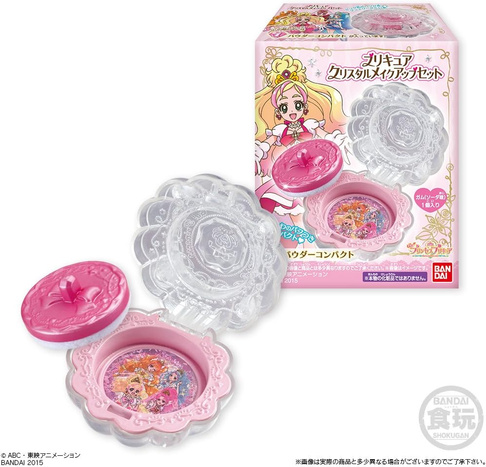 Amazon プリキュアクリスタルメイクアップセット 10個入 食玩 ガム プリキュア 通販