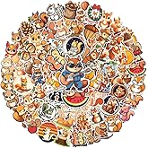64pcs Squirrel Stickers - Cute Squirrel Gifts Waterproof Decals for Water Bottles Laptop Luggage Computer Scrapbooking Teens Adults Girls Kids Funny Party Birthday Decorations