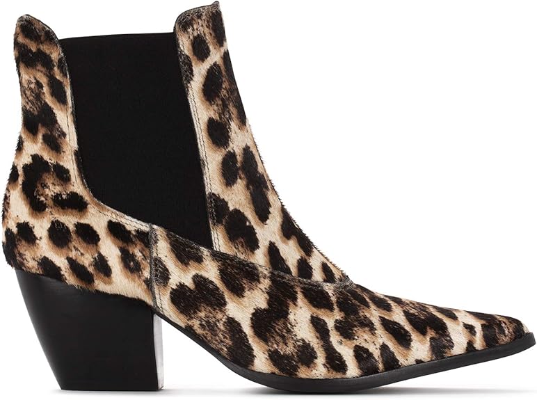 matisse leopard booties
