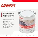 Unika Solid Wood Worktop Oil 1L Fast Cure Water Resistant UK Brand view 5