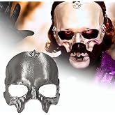 ANIMOASIS Papa V Mask, Half Adjustable Cosplay Head Skull Masks, Halloween Accessory for Fans, Unisex Collectible Mask for Cosplay Events, Themed Parties & Music Festivals