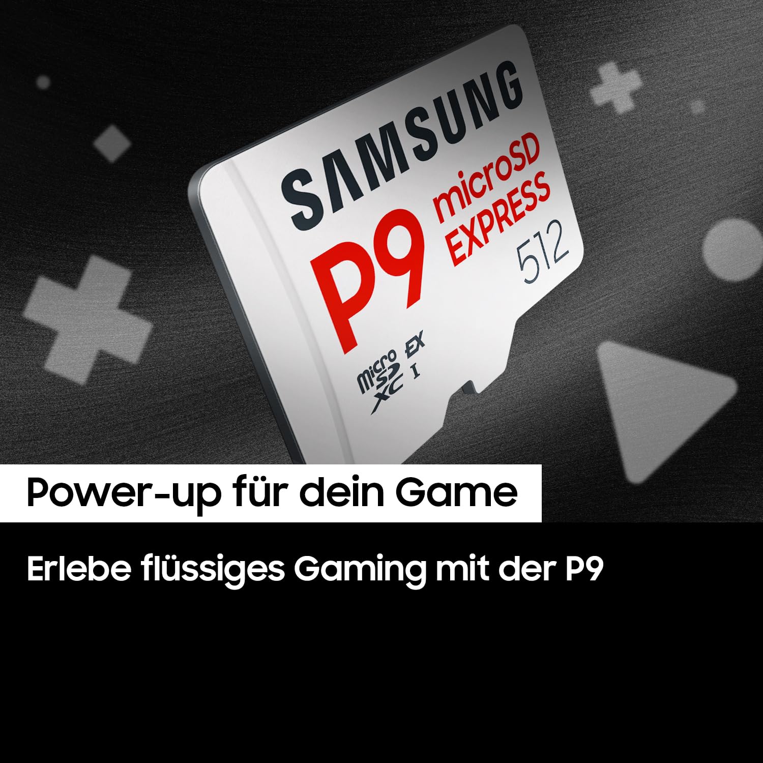 Samsung P9 Express microSD Express 512 GB, High-Speed Gaming Speicherkarte für Nintendo Switch 2, bis 800 MB/s Lesen, bis 310 MB/s Schreiben, Für 4K UHD Video, Konsolen und Kameras, MB-MK512T/WW 3