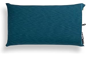 NEMO Equipment Fillo Luxury Pillow | Inflatable Pillow for Travel, Backpacking, and Camping, One Size - Abyss