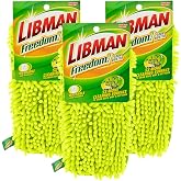 Libman Freedom Floor Duster Dry Dust Mop Refill Heads, Green, 3 Pack | Dry dust mop replacement heads for Libman Freedom Floor Duster; green; #1486.