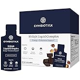 Cymbiotika Shilajit Liquid Complex – 85+ Trace Minerals for Energy, Focus & Recovery Adaptogen – Fulvic & Humic Acid – Cacao, Honey, Hazelnut Butter & Sea Salt – 26 Daily Packets