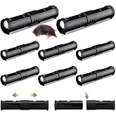 Qualirey 8 Pcs Adjustable Mole Traps for Lawns | Gopher Trap Outdoor Live Mole Traps ,Easy Pocket Gopher Catch and Release Live, Vole trap for Lawn Yard Garden Outdoor Farm