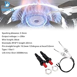 DRELD 11.82” Long Propane Push Button Piezo Spark