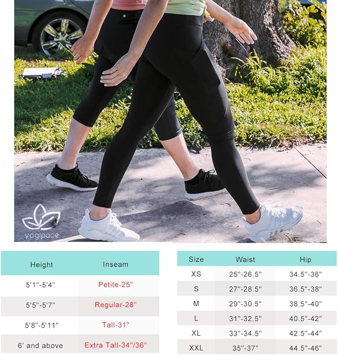 36 inseam yoga pants