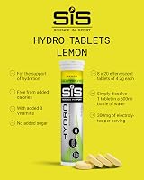 Science in Sport Hydro Electrolyte Tablets Lemon 160 pcs Vegan Gluten Free view 2