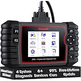 iCarsoft E660 2026 Version 4 Systems OBD2 Scanner, ABS SRS Engine Transmission Car Code Reader with 6 Reset Service Clear Fault Codes Battery Test Diagnostic Scan Tools Lifetime Free Upgrade