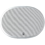 Poly-Planar MA-6900 6x9 3-Way Oval Platinum Series 200W, White