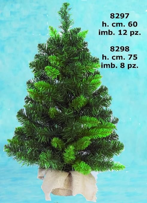 Albero Di Natale Juta.Albero Di Natale Pinetto Con Base Juta 60 Cm Amazon It Casa E Cucina