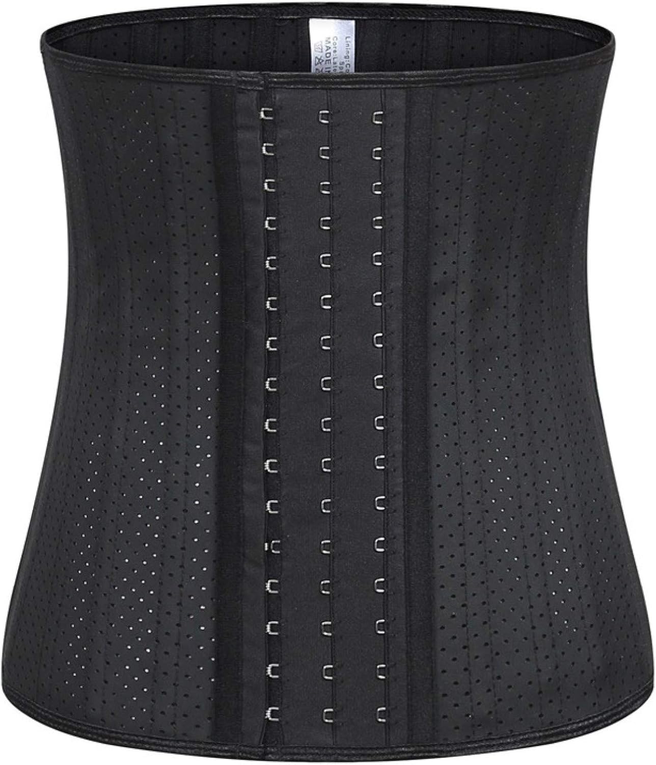 Womens Waist Cincher Stretchy Sports Workout Waist Corsets Weight Loss