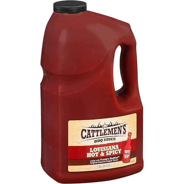 CATTLEMEN’S LOUISIANA HOT & SPICY BBQ SAUCE, 1...
