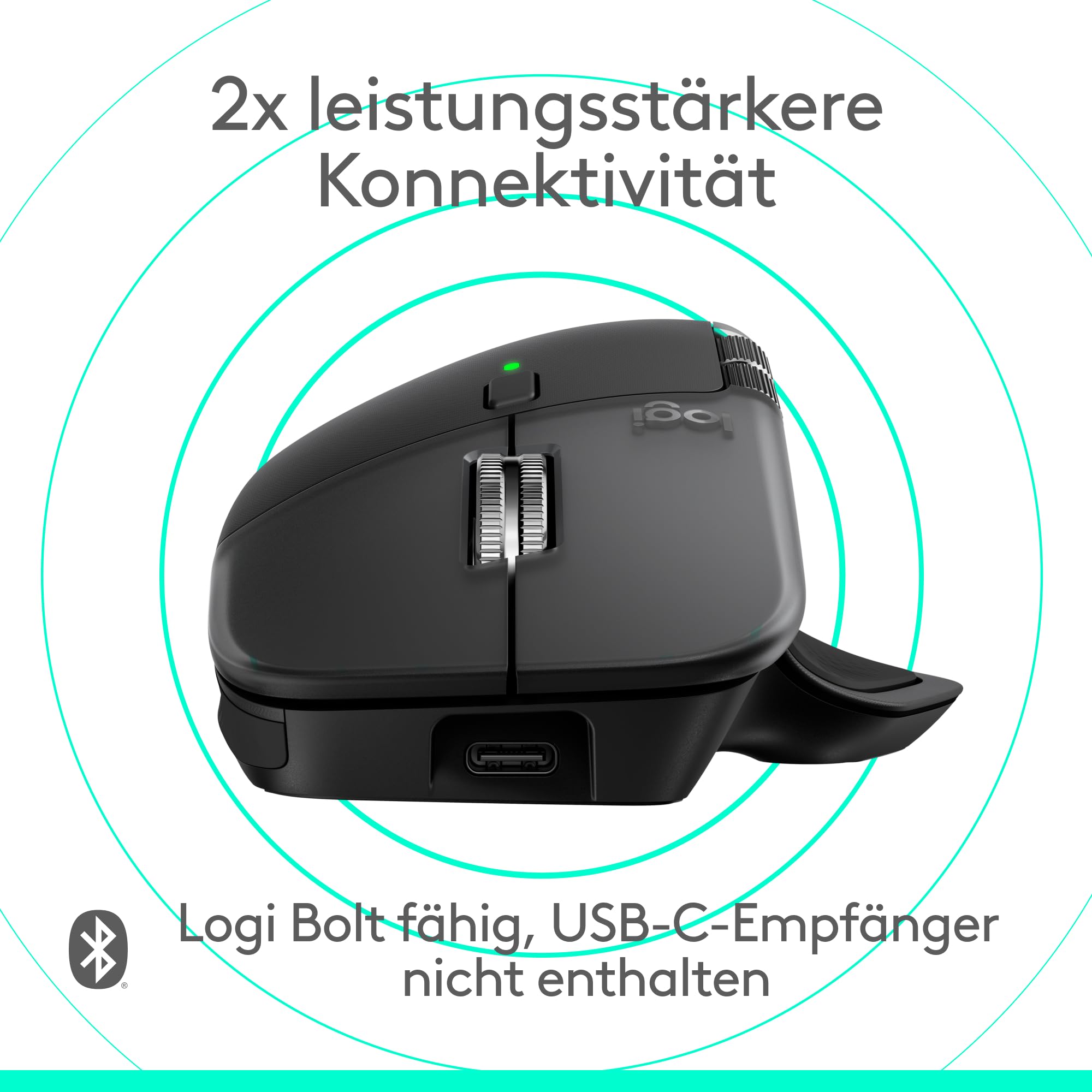 Logitech MX Master 4 for Mac, ergonomische Bluetooth-Maus 6